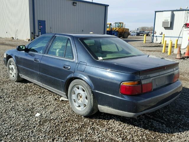 1G6KS54Y3YU168836 - 2000 CADILLAC SEVILLE SL BLUE photo 3