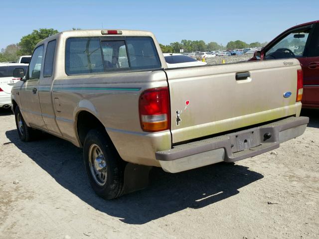 1FTCR14X7VTA11485 - 1997 FORD RANGER SUP BEIGE photo 3