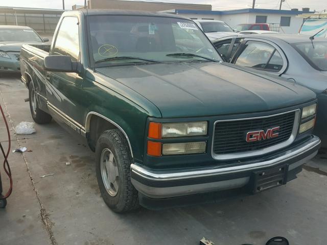 1GTEC14W8WZ512384 - 1998 GMC SIERRA C15 GREEN photo 1