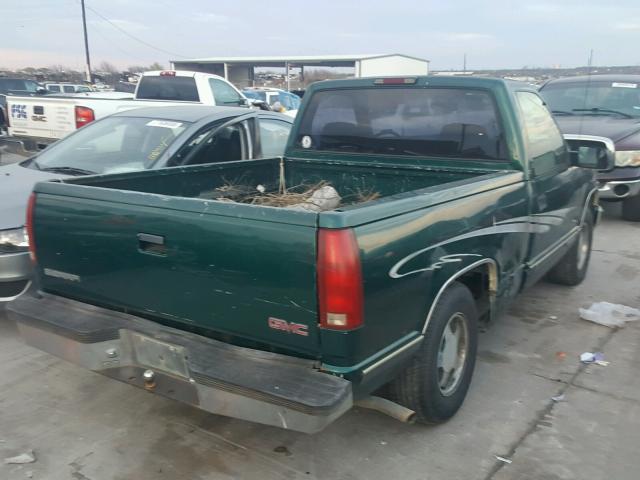 1GTEC14W8WZ512384 - 1998 GMC SIERRA C15 GREEN photo 4