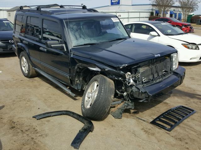 1J8HH48K16C253885 - 2006 JEEP COMMANDER 黑色 照片 1