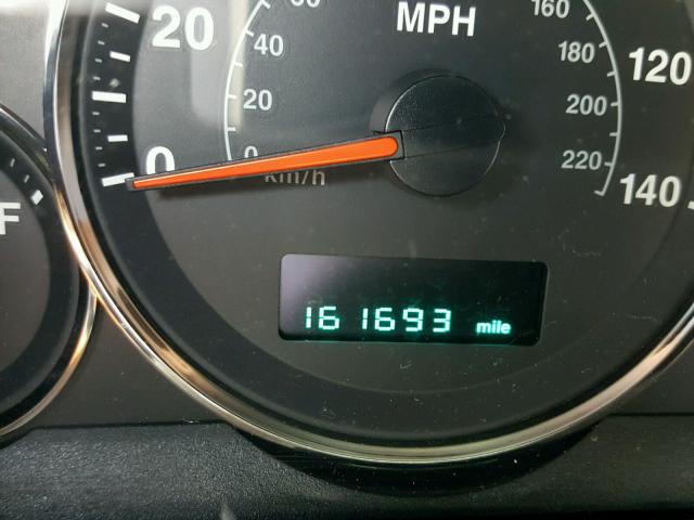 1J8HH48K16C253885 - 2006 JEEP COMMANDER 黑色 照片 8