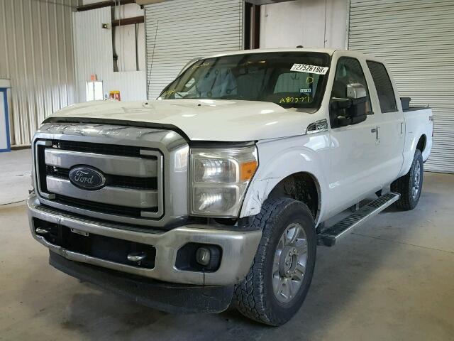 1FT7W2B66FEA87277 - 2015 FORD F250 SUPER WHITE photo 2