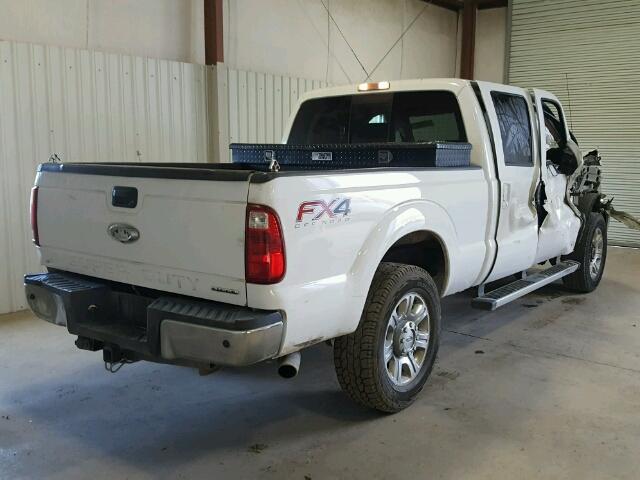 1FT7W2B66FEA87277 - 2015 FORD F250 SUPER WHITE photo 4