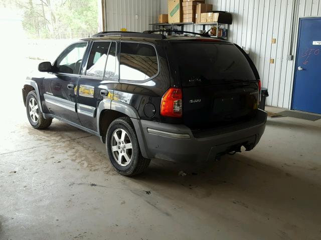 4NUDT13SX52701477 - 2005 ISUZU ASCENDER S შავი ფოტო 3