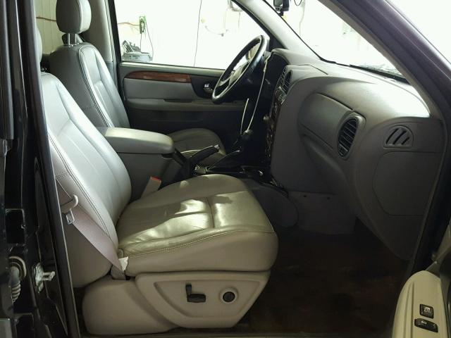 4NUDT13SX52701477 - 2005 ISUZU ASCENDER S შავი ფოტო 5