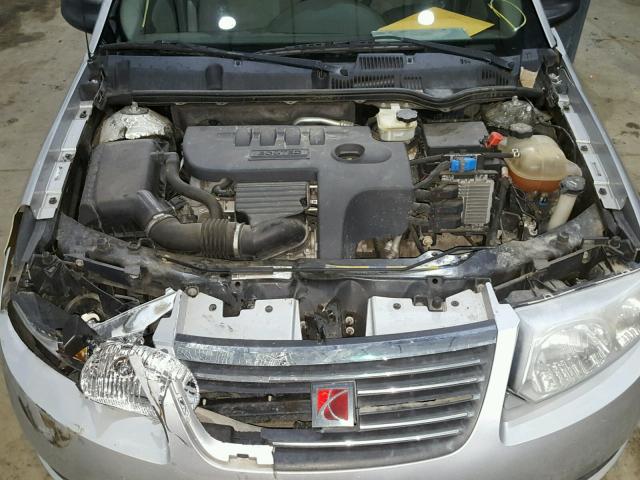 1G8AJ55F87Z133486 - 2007 SATURN ION LEVEL SILVER photo 7