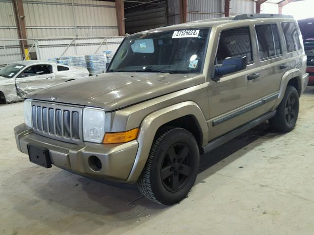 1J8HH48N26C163218 - 2006 JEEP COMMANDER თაფლისფერი ფოტო 2
