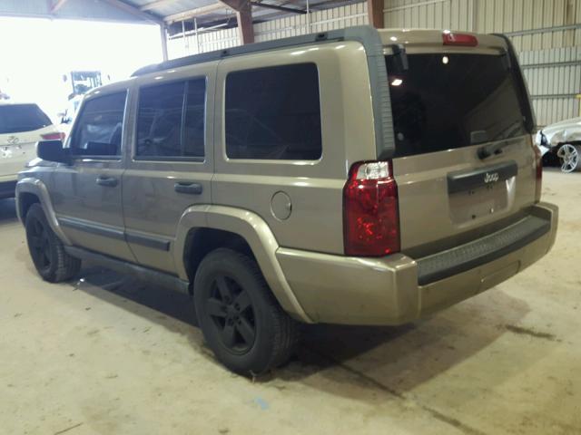 1J8HH48N26C163218 - 2006 JEEP COMMANDER თაფლისფერი ფოტო 3
