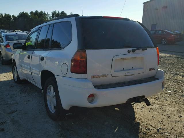 1GKDT13S232199125 - 2003 GMC ENVOY WHITE photo 3