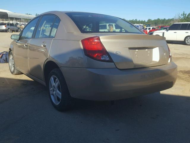 1G8AJ55F26Z136270 - 2006 SATURN ION LEVEL TAN photo 3