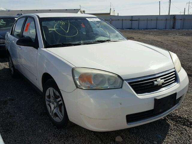 1G1ZS51886F101434 - 2006 CHEVROLET MALIBU LS WHITE photo 1