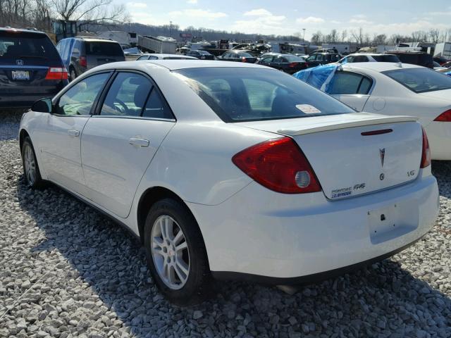 1G2ZG558664252954 - 2006 PONTIAC G6 SE1 WHITE photo 3