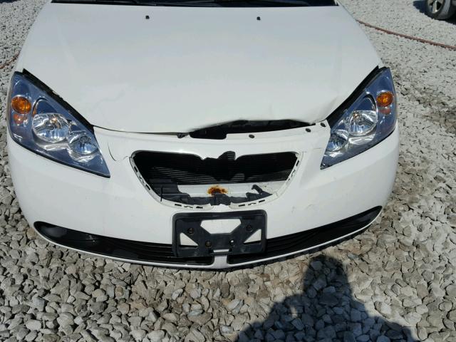 1G2ZG558664252954 - 2006 PONTIAC G6 SE1 WHITE photo 9