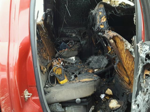 1D7KS28D06J122582 - 2006 DODGE RAM 2500 S წითელი ფოტო 6