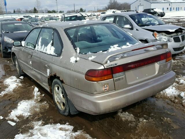 4S3BD4351X7261876 - 1999 SUBARU LEGACY L GOLD photo 3