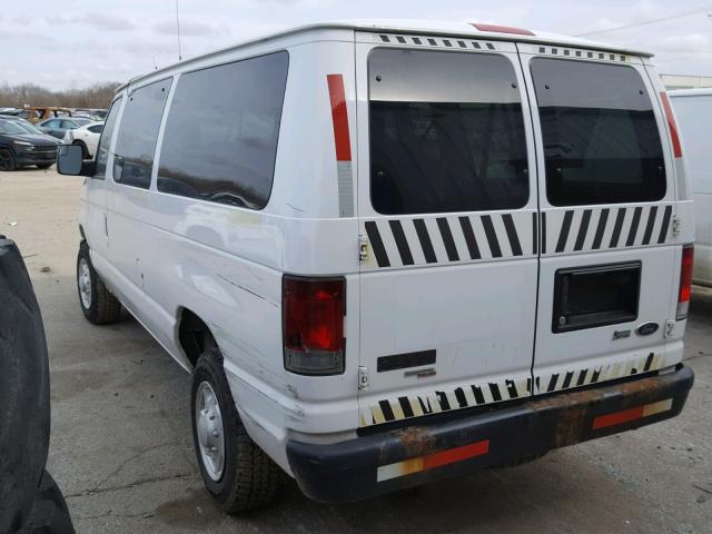 1FBNE3BL9CDA28364 - 2012 FORD ECONOLINE WHITE photo 3