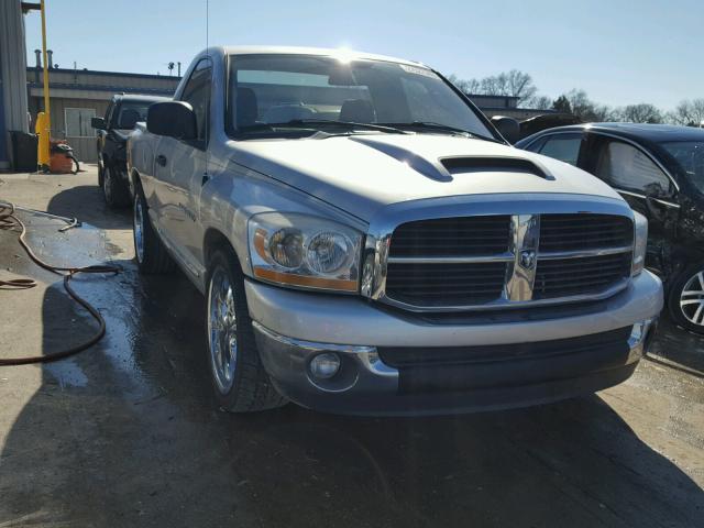 1D7HA16N46J129084 - 2006 DODGE RAM 1500 S SILVER photo 1