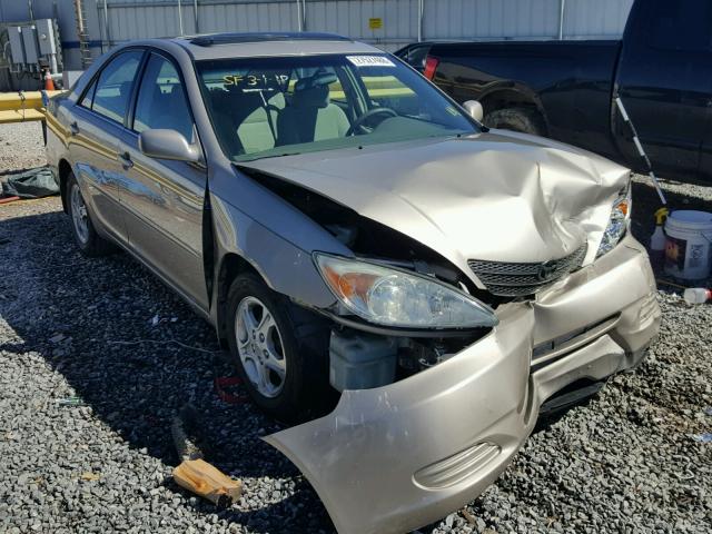 4T1BE32KX4U291305 - 2004 TOYOTA CAMRY LE GOLD photo 1