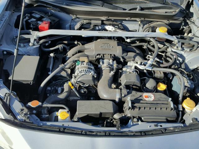 JF1ZNAA17D2702743 - 2013 TOYOTA SCION FR-S ვერცხლისფერი ფოტო 7