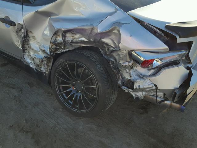 JF1ZNAA17D2702743 - 2013 TOYOTA SCION FR-S ვერცხლისფერი ფოტო 9