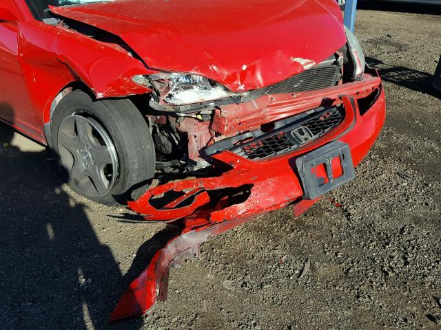 1HGEM22925L057826 - 2005 HONDA CIVIC EX Qırmızı foto 9