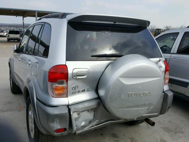 JTEHH20V710029284 - 2001 TOYOTA RAV4 SILVER photo 3