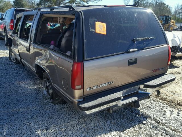 3GKEC16KXSG504327 - 1995 GMC SUBURBAN C TAN photo 3