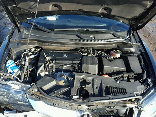 19UDE2F31GA017895 - 2016 ACURA ILX BASE BLACK photo 7