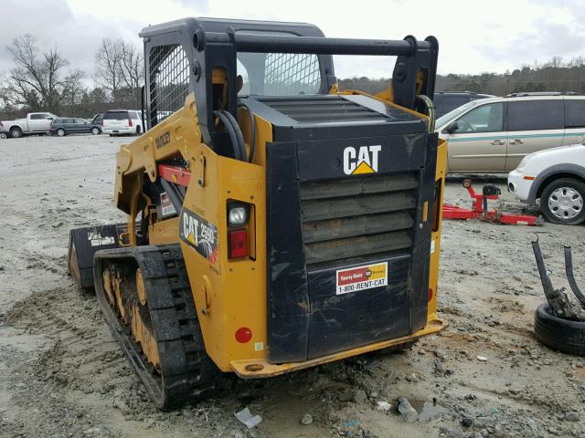 CAT0259DVFTL04065 - 2015 CATE SKIDSTER YELLOW photo 3