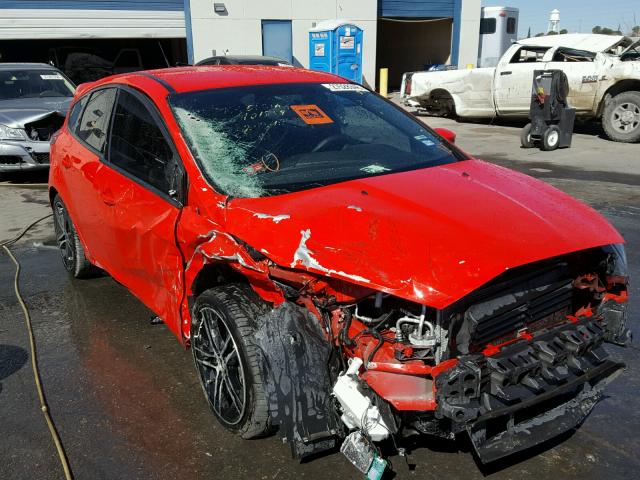 1FADP3L99HL260471 - 2017 FORD FOCUS ST RED photo 1