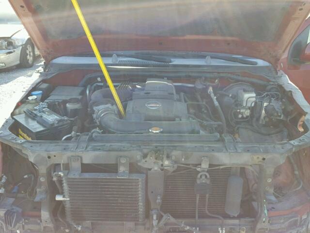 5N1AR18W36C601222 - 2006 NISSAN PATHFINDER RED photo 7