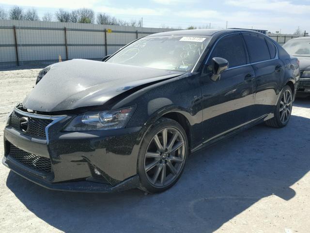 JTHCE1BL9FA004609 - 2015 LEXUS GS 350 BLACK photo 2