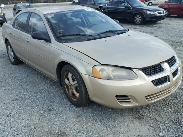 1B3EL46X36N132420 - 2006 DODGE STRATUS SX GOLD photo 1