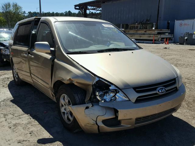 KNDMB233066044390 - 2006 KIA SEDONA EX GOLD photo 1