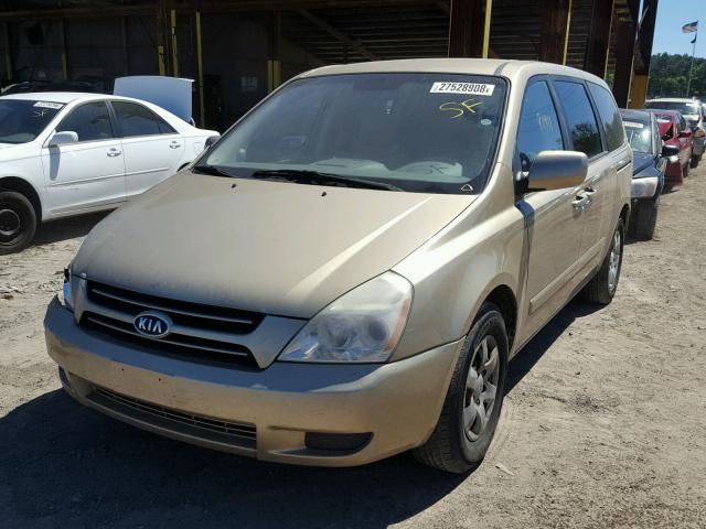 KNDMB233066044390 - 2006 KIA SEDONA EX GOLD photo 2