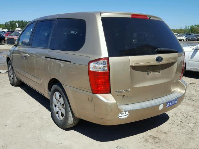 KNDMB233066044390 - 2006 KIA SEDONA EX GOLD photo 3