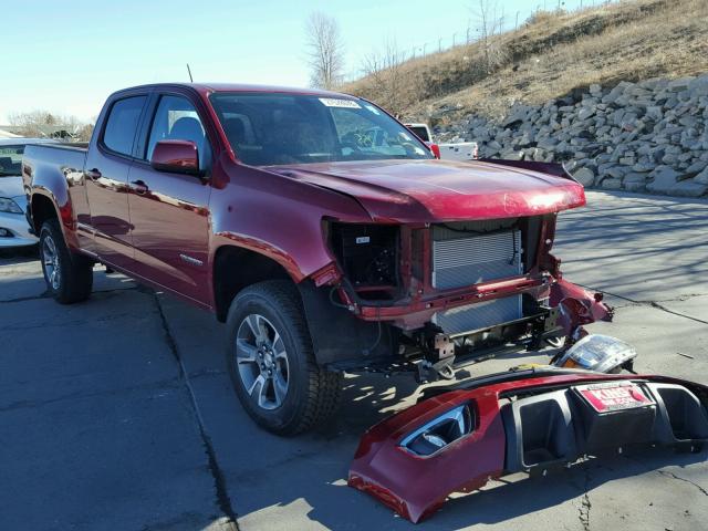 1GCGTDEN6J1183188 - 2018 CHEVROLET COLORADO Z RED photo 1