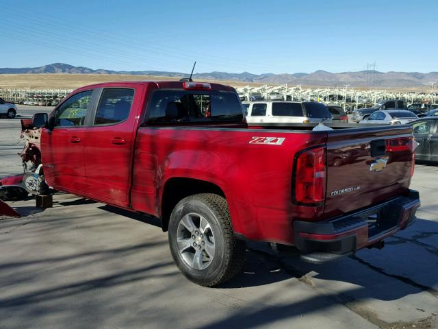 1GCGTDEN6J1183188 - 2018 CHEVROLET COLORADO Z RED photo 3