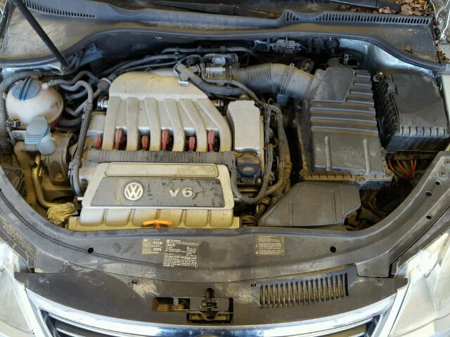 WVWDB71F48V032410 - 2008 VOLKSWAGEN EOS VR6 SILVER photo 7