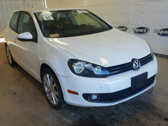 WVWMM7AJ4CW294168 - 2012 VOLKSWAGEN GOLF 白色 照片 1