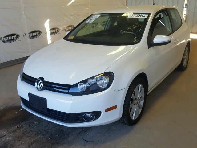 WVWMM7AJ4CW294168 - 2012 VOLKSWAGEN GOLF 白色 照片 2