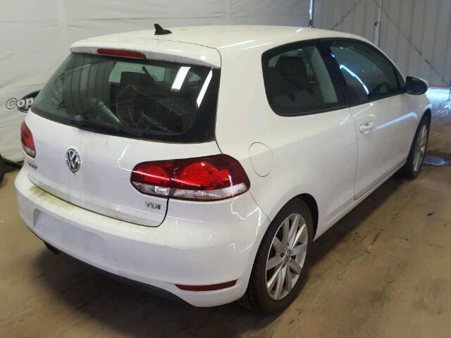 WVWMM7AJ4CW294168 - 2012 VOLKSWAGEN GOLF 白色 照片 4