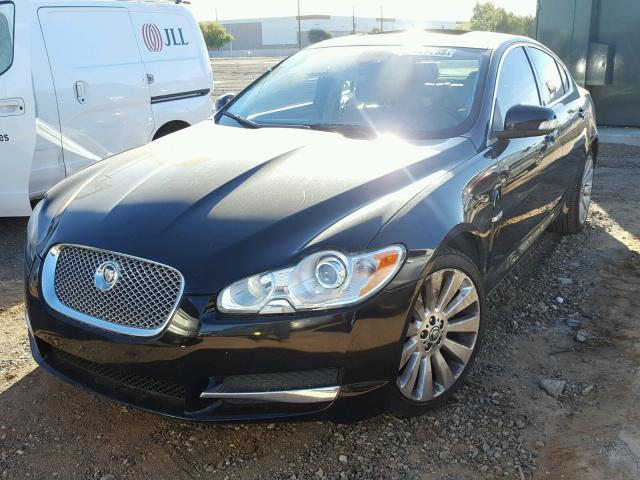 SAJWA06B69HR32168 - 2009 JAGUAR XF PREMIUM BLACK photo 2