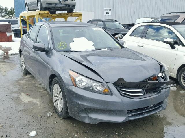 1HGCP2F30BA081957 - 2011 HONDA ACCORD LX GRAY photo 1