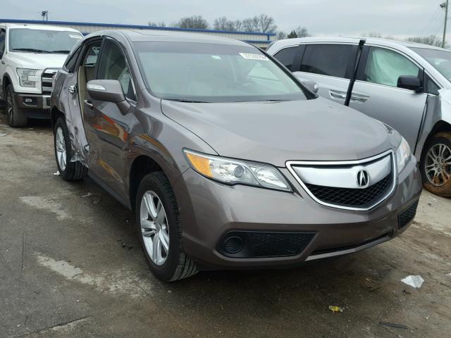 5J8TB3H3XDL011830 - 2013 ACURA RDX BASE BROWN photo 1