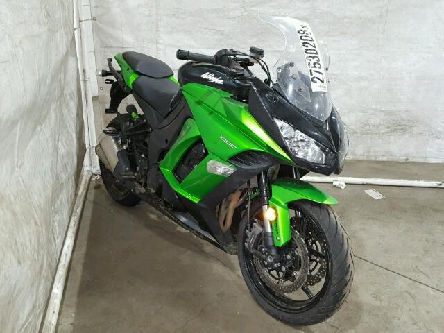 JKAZXCM18FA005712 - 2015 KAWASAKI ZX1000 M GREEN photo 1