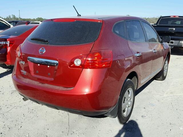 JN8AS5MT1FW671526 - 2015 NISSAN ROGUE SELE RED photo 4