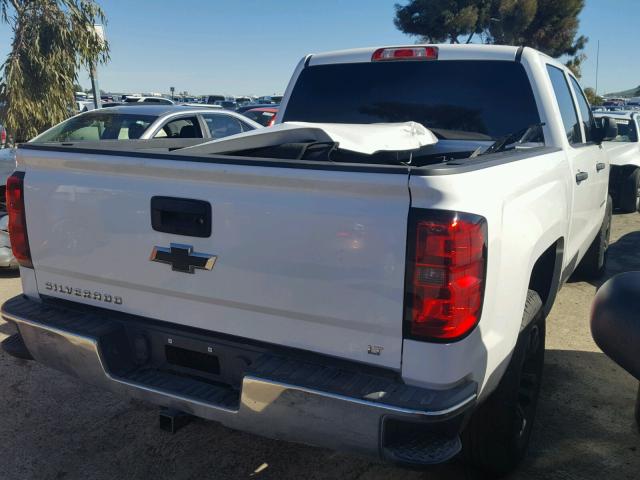 3GCPCREC2EG189945 - 2014 CHEVROLET SILVERADO WHITE photo 4