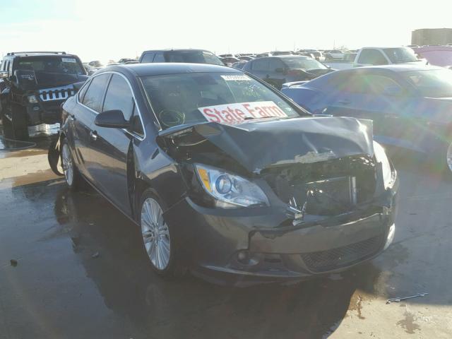 1G4PP5SK7E4164752 - 2014 BUICK VERANO GRAY photo 1